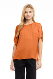 Dolman Short Sleeve Blouse