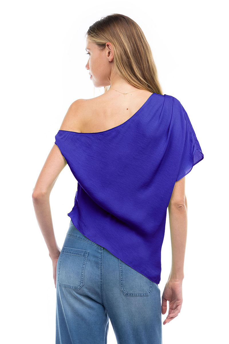 トップス andequal volume off shoulder blouse HzDazrl Women Off Shoulder Blouses Ruffle Boat Neck Half