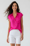 Button Down Tunic Blouse