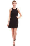 Back Cut Out Ruffle Dress