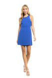 Back Cut Out Ruffle Dress