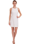 Back Cut Out Ruffle Dress