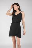 Wrap Dress With Button Closure