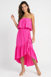 High Low Tube Dress