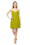 Tiered Sleeveless Flare Midi Dress