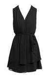 Tank Mini Flare V Neck Dress