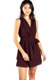Tank Mini Flare V Neck Dress