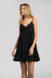 Strappy Flare Mini Dress