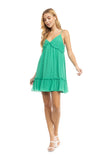 Strappy Flare Mini Dress
