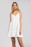Strappy Flare Mini Dress