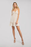 Strappy Flare Mini Dress