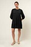 Billowy Tiered Babydoll Dress