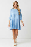 Billowy Tiered Babydoll Dress