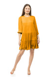 Billowy Tiered Babydoll Dress