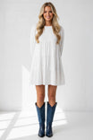 Billowy Tiered Babydoll Dress