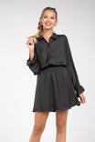 Long Sleeve Flare Mini