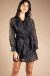 Organza Trench Coat