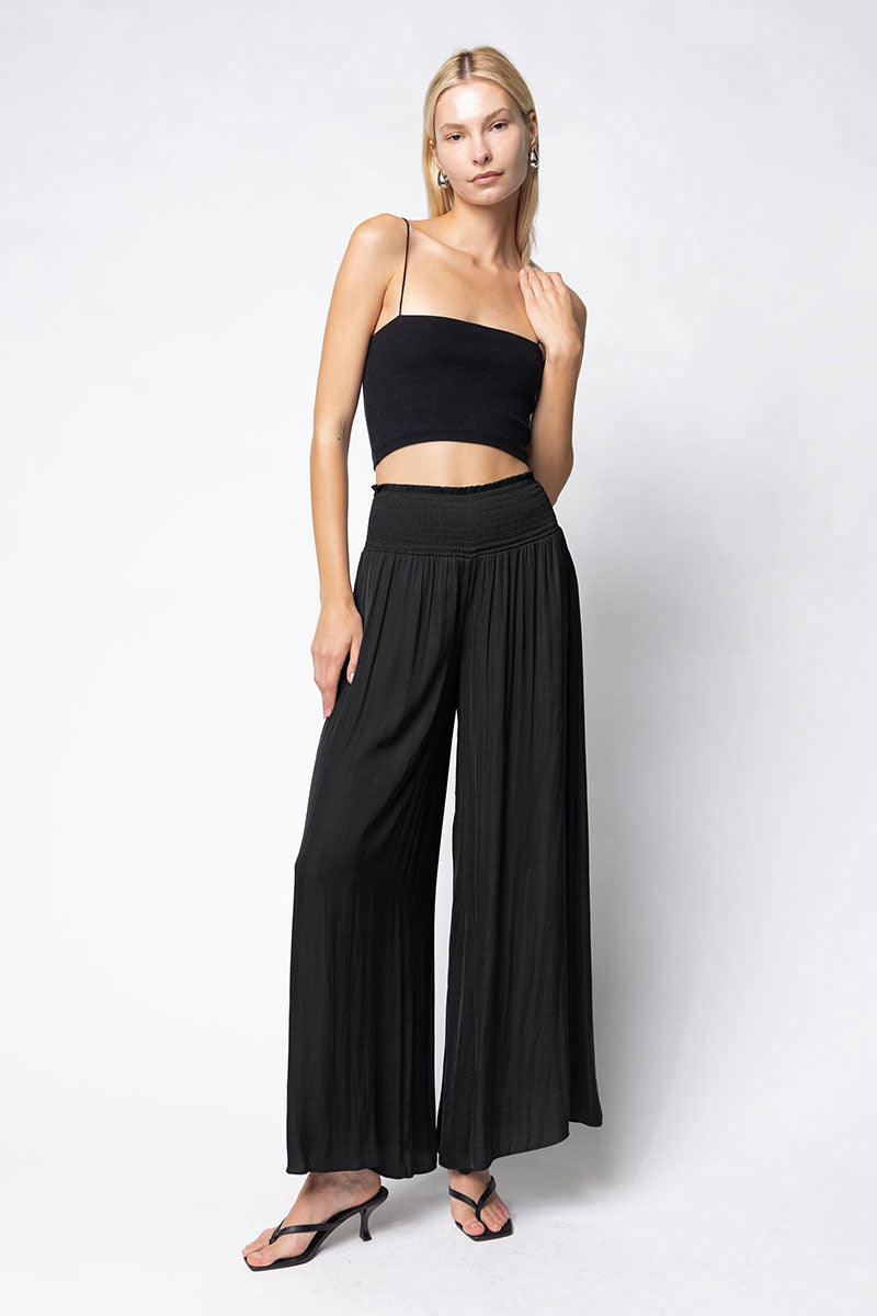 Smocked Waist Wide Leg Pants – Naked Zebra Wholesale