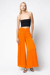 Smocked Waist Wide Leg Pant