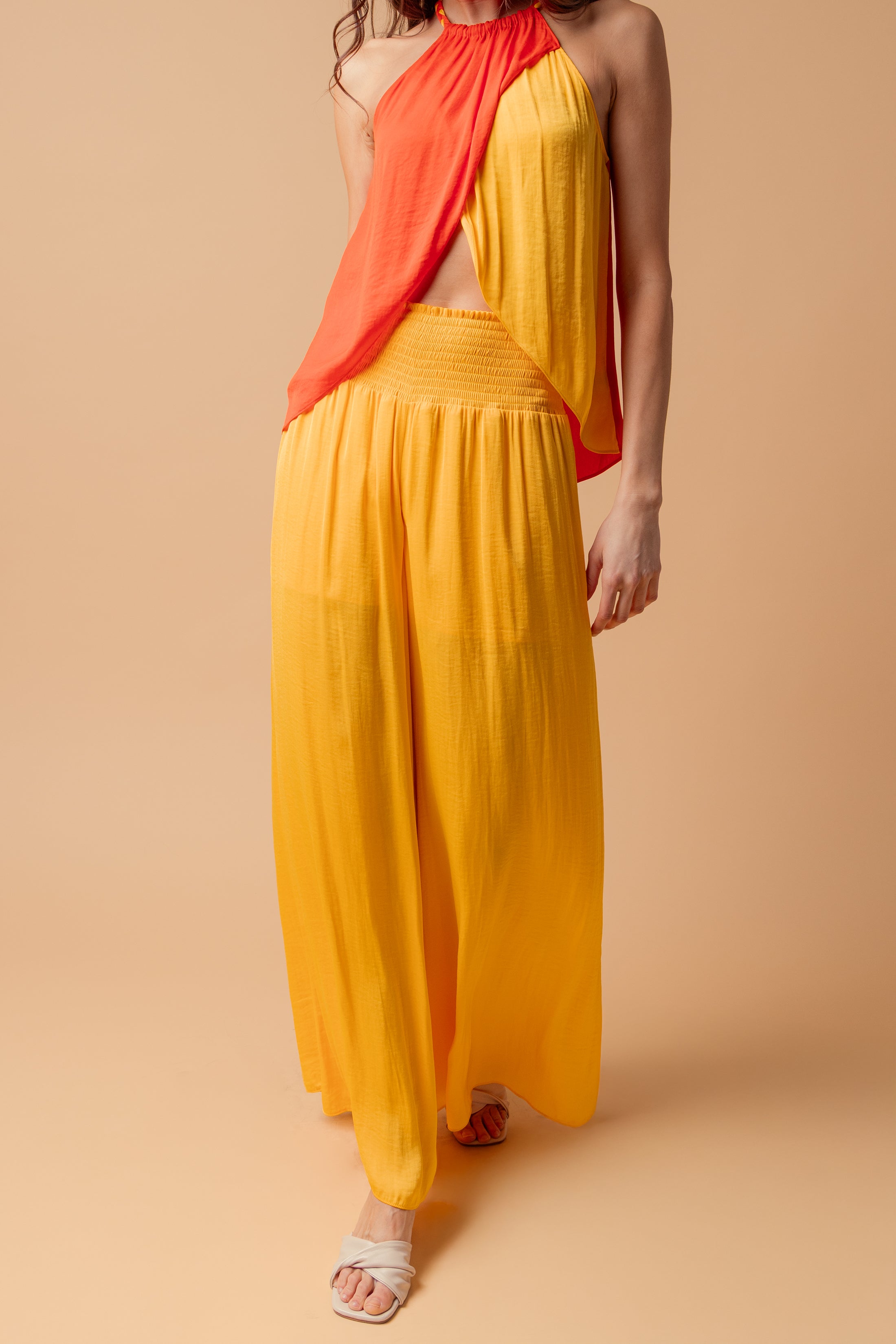 Smocked Waist Wide Leg Pants – Naked Zebra Wholesale