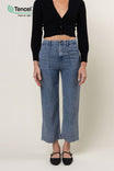 Tencel™ Acid Wash Utility Wide Leg Pant