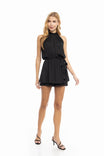Halter Romper With Elasticized Waist