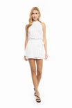 Halter Romper With Elasticized Waist