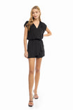 Surplice Ruffled Romper