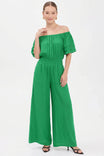Off The Shoulder Flowy Jumpsuit