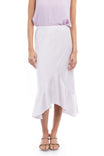 Asymmetrical Slip Skirt