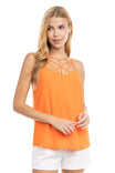 Front Strappy Spaghetti Top