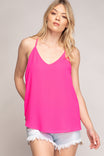 V-neck Double Strap Top
