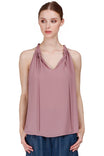 Self Tie Keyhole Top