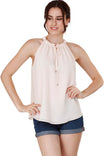 Self Tie Keyhole Top