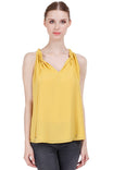 Self Tie Keyhole Top