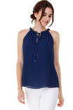 Self Tie Keyhole Top