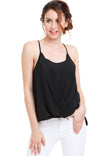 Cross Over Spaghetti Strap Top