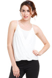 Cross Over Spaghetti Strap Top