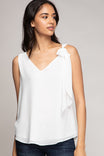 Shoulder Tie V-neck Tank