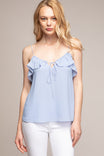 Frill Front Tie Cami