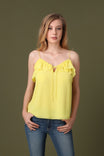 Frill Front Tie Cami
