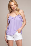 Frill Front Tie Cami