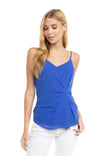 Gathered Side Cami With Invisiable Zipper Back