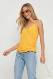 Gathered Side Cami With Adjustable Brastrap