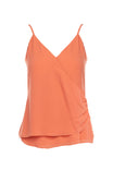 Gathered Side Cami With Adjustable Brastrap