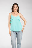 Flounced Cami Top
