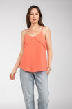 Flounced Cami Top