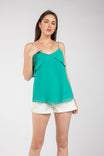 Flounced Cami Top