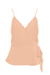 Scalloped Wrap Top