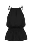 Elasticized Smocked Waist Top